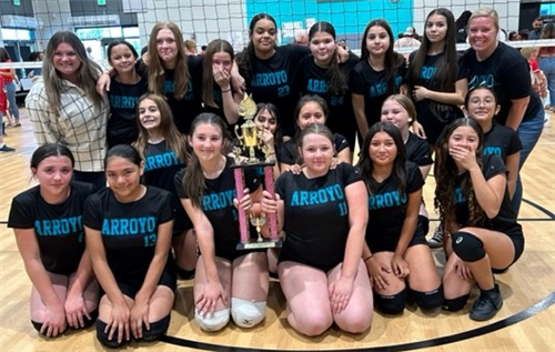 2023-24 K-8 Girls' Volleyball Champions - Arroyo